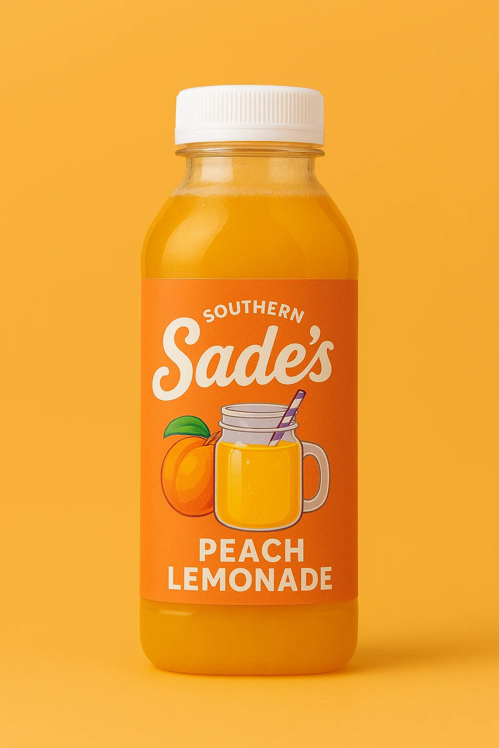 Southern Sade's Peach Lemonade Fresh, Natural & Fruity